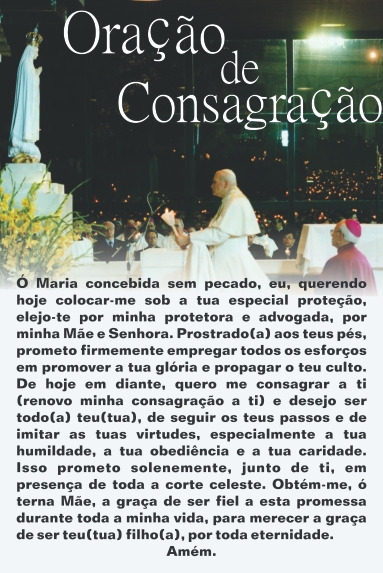 Fraternidade Filhos de Maria » Oração de Consagração